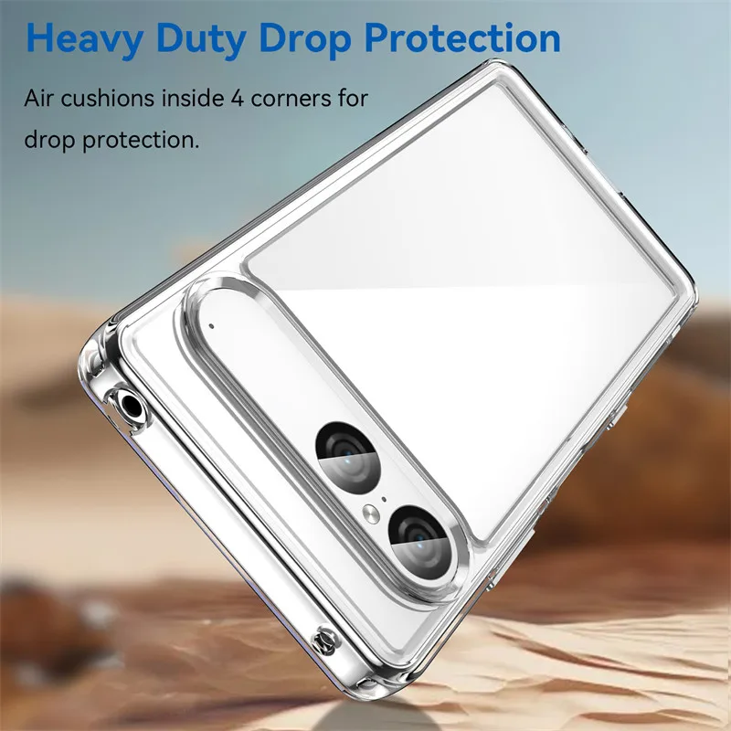 Premium Protective TPU Border & Acrylic Backplane Phone Case