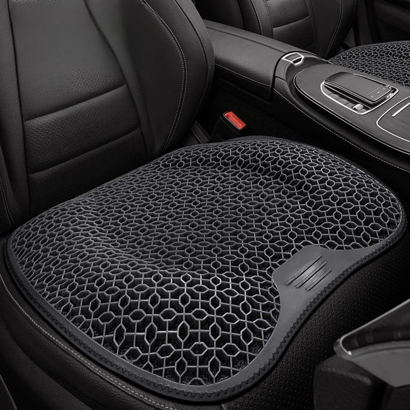 Gel-Filled Honeycomb Comfort Cushion - Breathable, Soft, and Easy-to-Clean Supportive Seating Pad