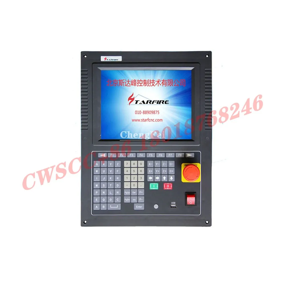 화염 플라즈마 절단용 CNC 컨트롤러 SF-2300S 키트 리프터 JYKB-130-DC24V, 스트로크 및 XPTHC-4H 아크 전압 높이 컨트롤러, 130mm