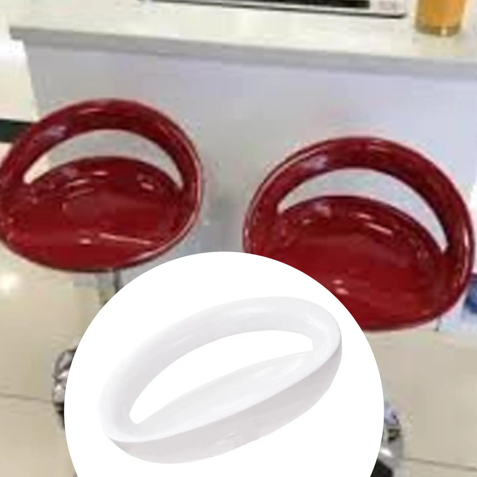 Remplacement de tabouret de bar avec dossier, tabouret à percussion Kitchen Island, siège supérieur