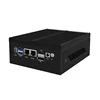 Factory Micro Firewall Appliance Intel N100 Quad Core Fanless Mini PC 2x10G SFP+ 2xi226-V 2.5G Network Gateway Soft Router PC 6