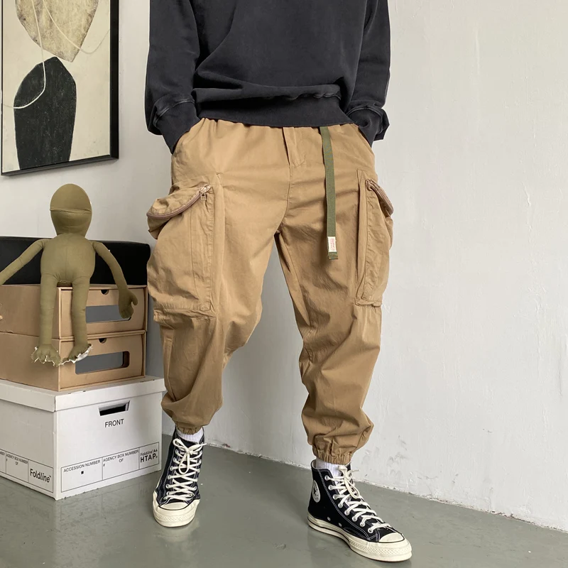 

Military Style Camouflage Tactical Pants Streetwear Hip Hop Oversized Harem Jogging Pants Harajuku Casual Cargo Trousers Joggers