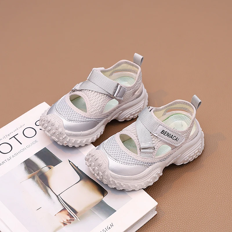 Kids Chunky Sports Sandals Non Slip Summer Shoes