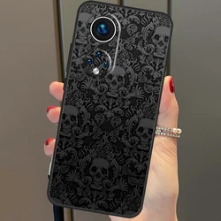 Gothic Skull Smartphone Protective Case - Intricate Design and Durable Cover for Honor 90 (NNN4303)