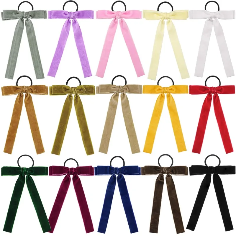 Рисунок 3 - Женская бархатная резинка для хвоста