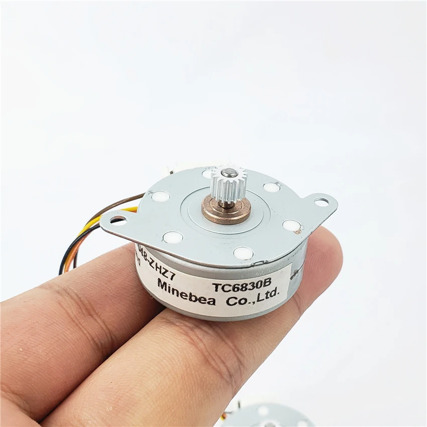 Micro 35mm 2-phase 4-wiring Stepper Motor For Laser Barcode Printer