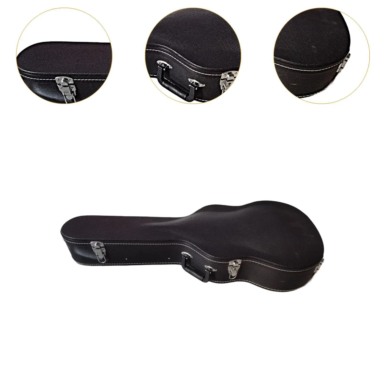 Guitar Case for 34 inch Guitars Water Resistent Portable Padded Professional