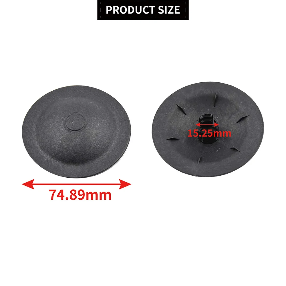 Coppia Tappi Coprimadocio Sospensione Anteriore Per Fiat 500 (2007+) E Abarth 500 (2008+) – OEM 51938656, In Materiale Resistente, Facile Da Montare