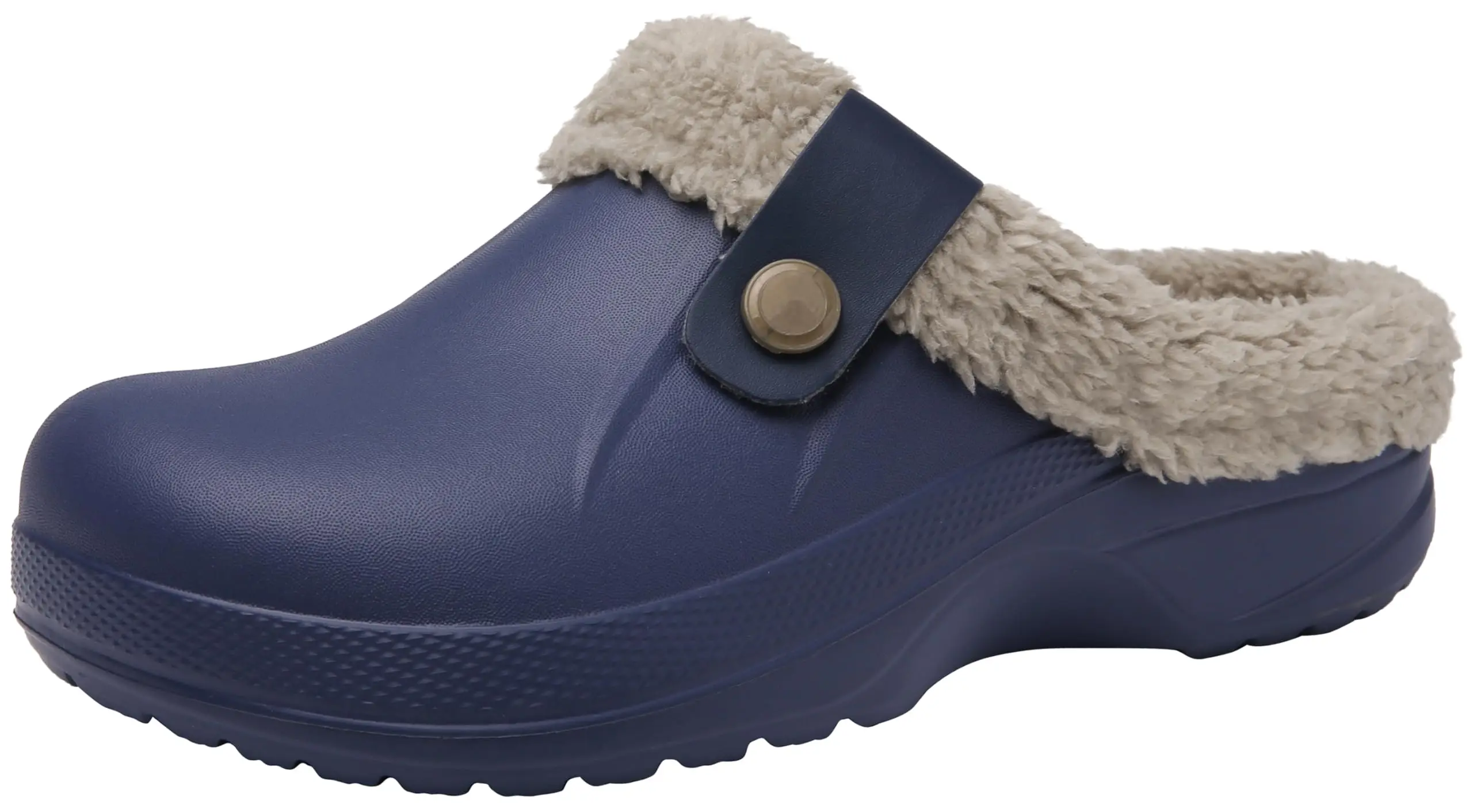 Gacimy Herren Klassische Plüschhausschuhe Mit Memory Foam Sohle_voghion.com
