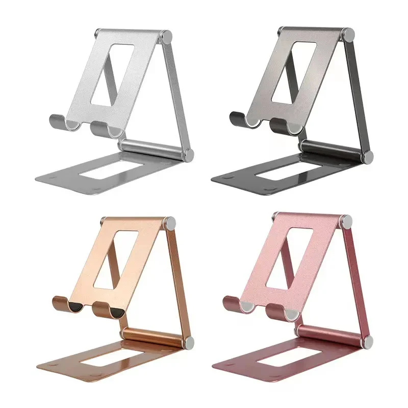 Phone Holder Adjustable Foldable Desktop Tablet Support Stand Portable Smartphone Mount Office Supplies