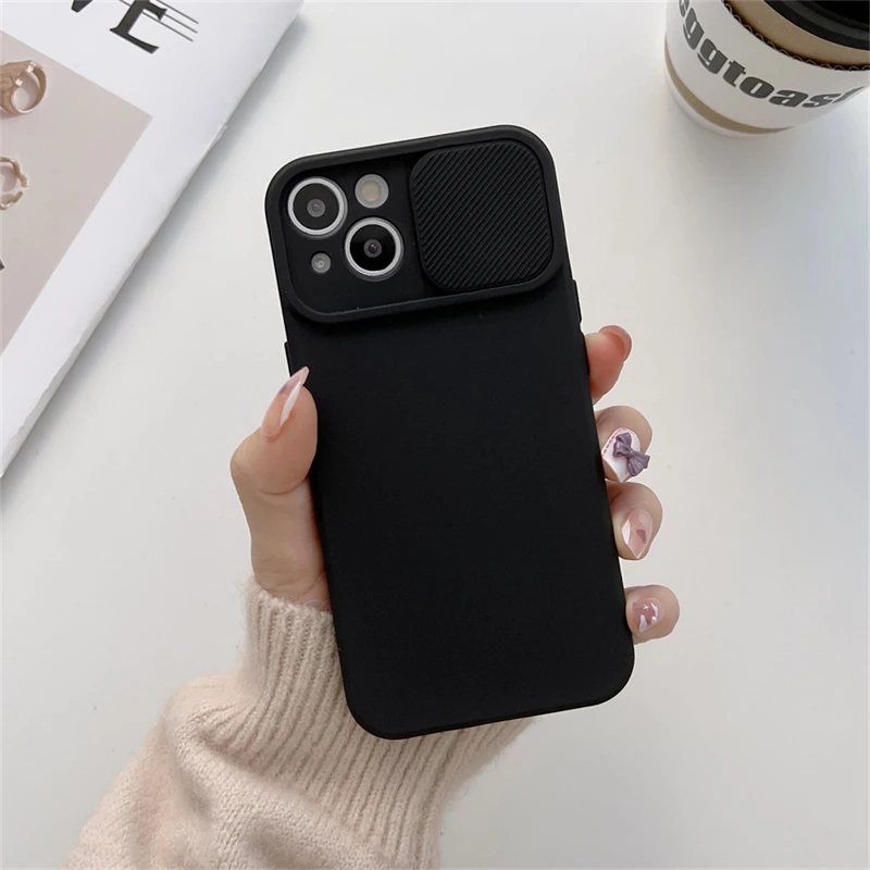 ตัวเลือกสินค้า เคสซิลิโคนนิ่มสีสดใส ป้องกันเลนส์กล้อง
