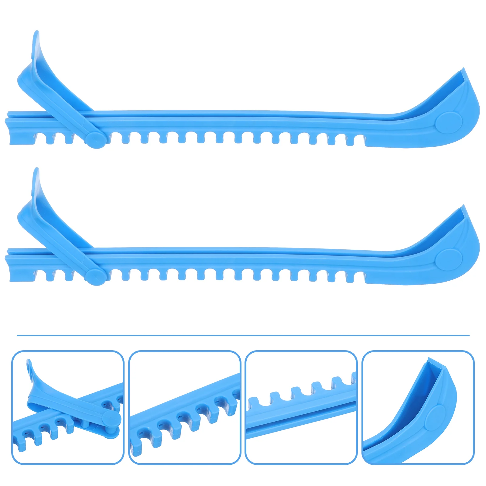 Ice Skate Protector Portable Ice Skate Guard Figure Skates Blade Protector Professional Blade Cover Wear Resistant Protectors Skating Supplies