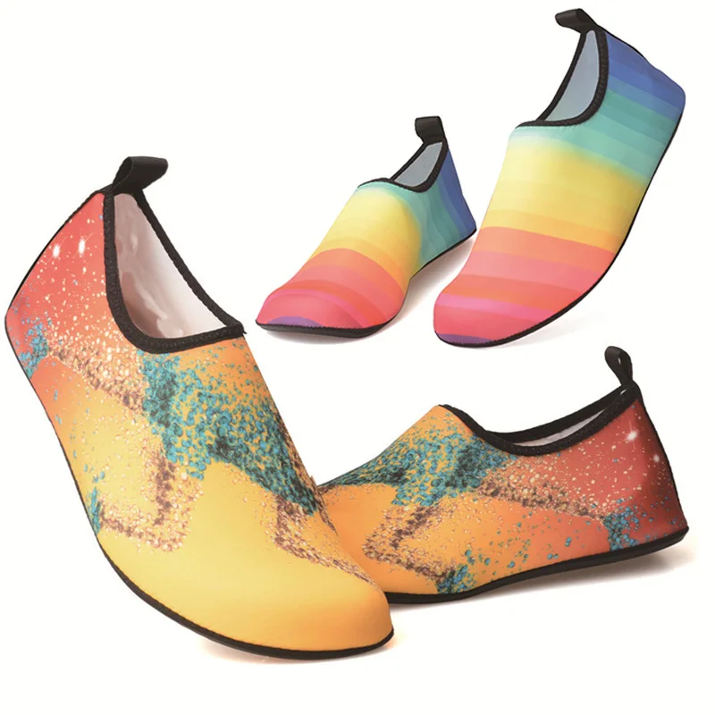 

NEW Unisex Shoes Indoor Yoga Fitness Shoes Quick Drying Beach Shoes Couples Portable Swimming Shoes Aqua Shoes 34-49#