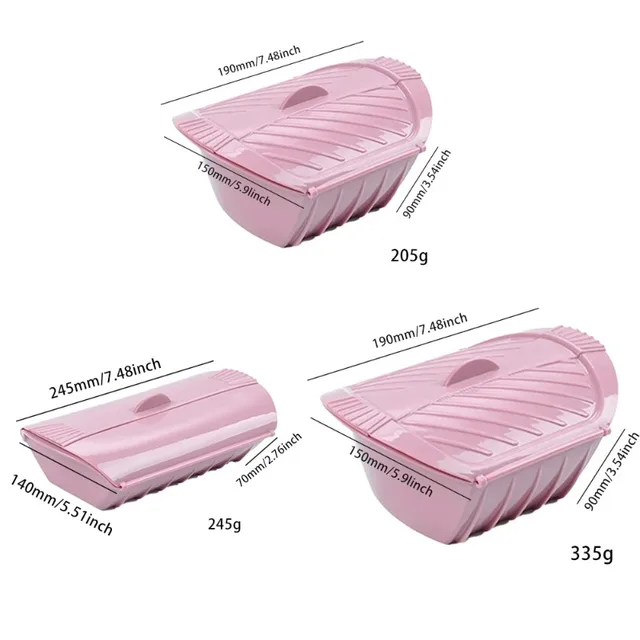 Silicone Steamer Box with Lid Professional Fish Steamer Silicone Steamer Microwave Food Grade Kitchen Gadgets 6