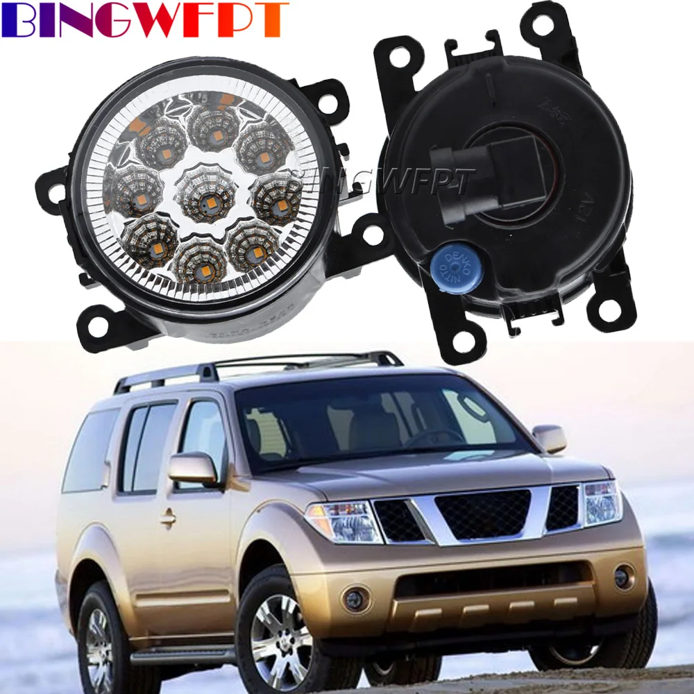 Car Styling Front Fog Light LED Daytime Running Lamp DRL 12V For