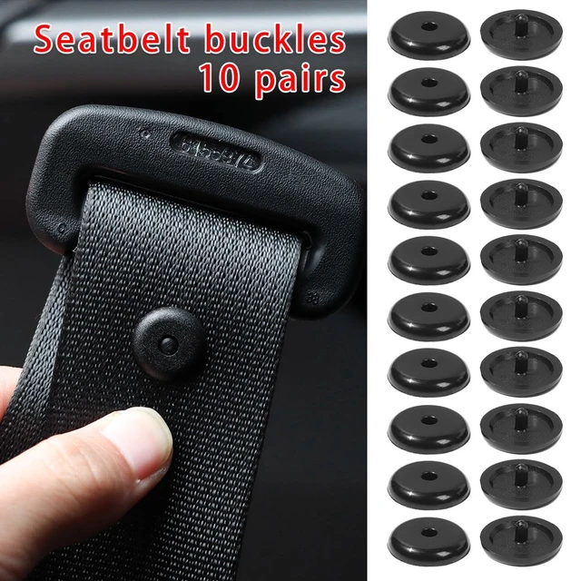 Ceinture de sécurité à bouton rivet, limite de ceinture de sécurité,  voiture, 10 paires - AliExpress