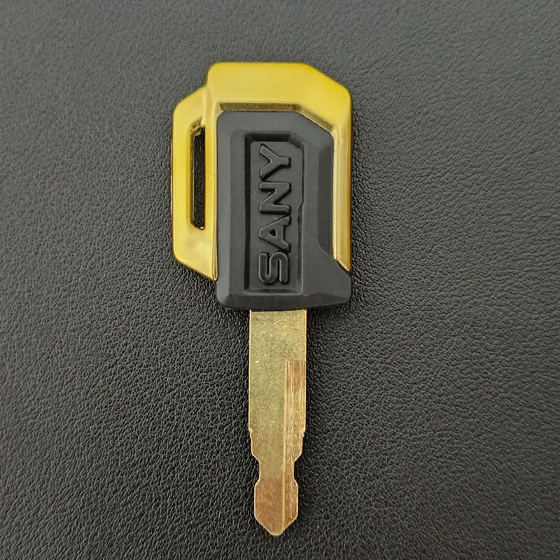 Ignition Start Key For SANY Excavator SY16/35/55C/60/65/75/135/155/215/235/285/365 1 piece