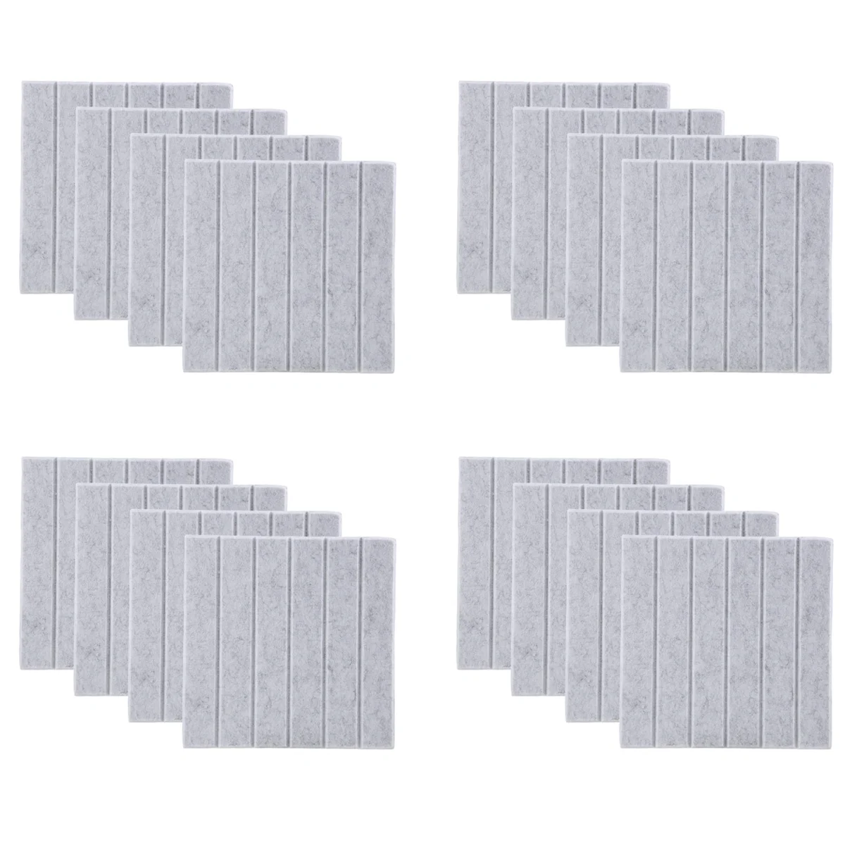 

12 Pcs Sound-Absorbing Panels Sound Insulation Pads,Echo Bass Isolation,Used for Wall Decoration and Acoustic Treatment