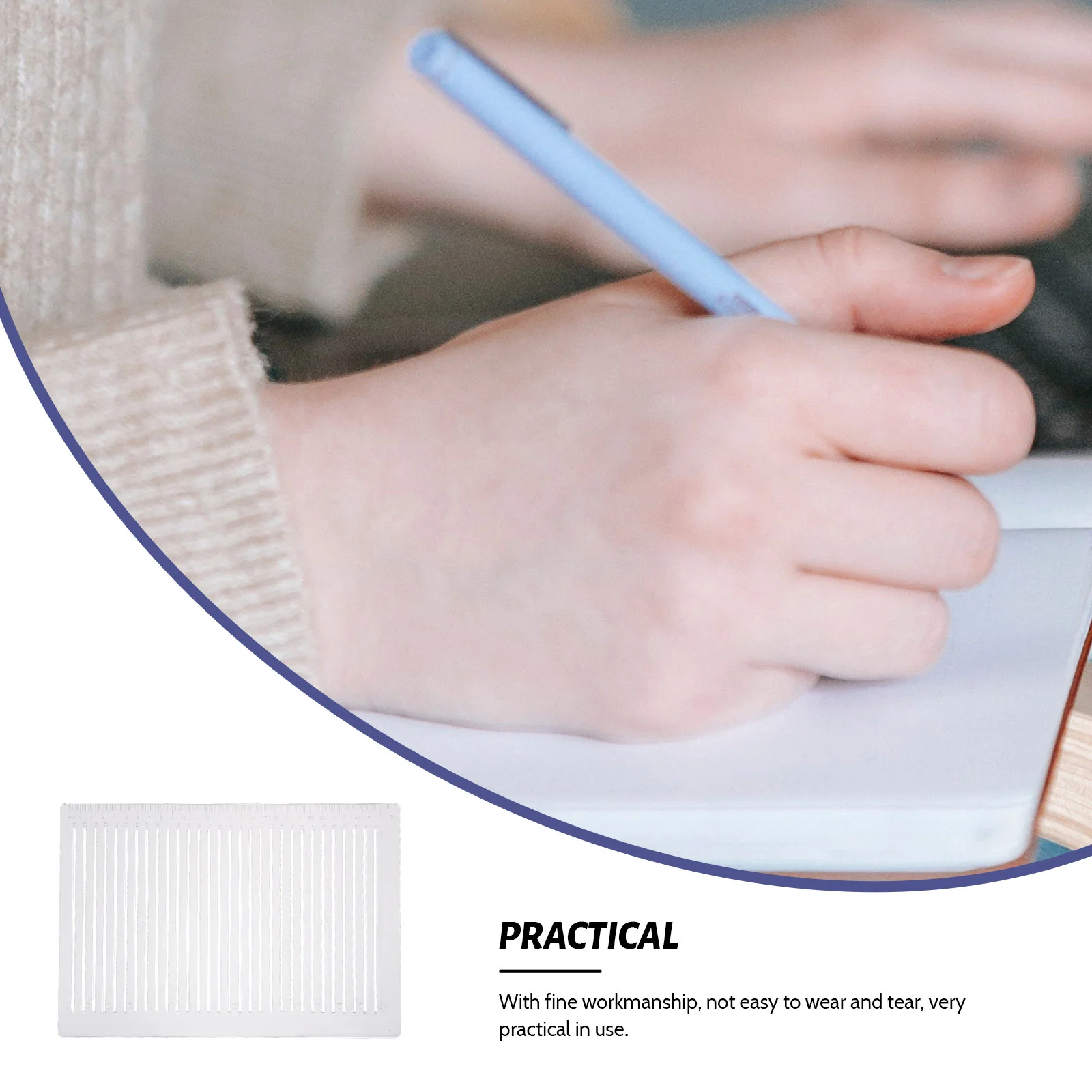 Рисунок 4 - Трафарет Milisten с прямой линией