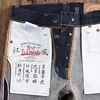 Red Tornado 16oz Slim Fit Jeans Rinsed Pink Selvedge Denim Straight Leg Pants 4