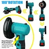 21V Brushless Mini Electric Angle Grinder Rechargeable Battery Grinder 180° Rotation Polishing Machine for 18V Makita Battery 2