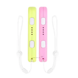 Joy - Con Wrist Strap for Enhanced Gaming Experience - Switch OLED Accessory (Yellow Pink)