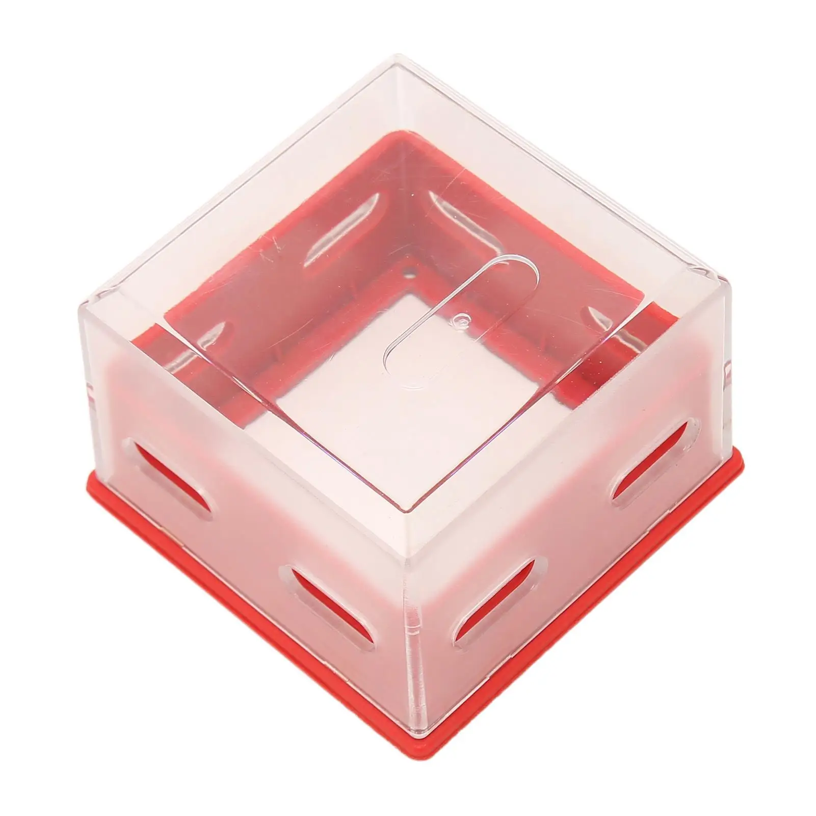 Waterproof Transparent Push Button Switch Protector Cover-Emergency Stop Switch Guard for Industrial Use