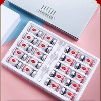 Sheep Placenta Oligopeptide Freeze-Dried Powder Set Anti-Aging Shrink Pores Repair Fullerene Essence Acne Moisturizing Skincare 2