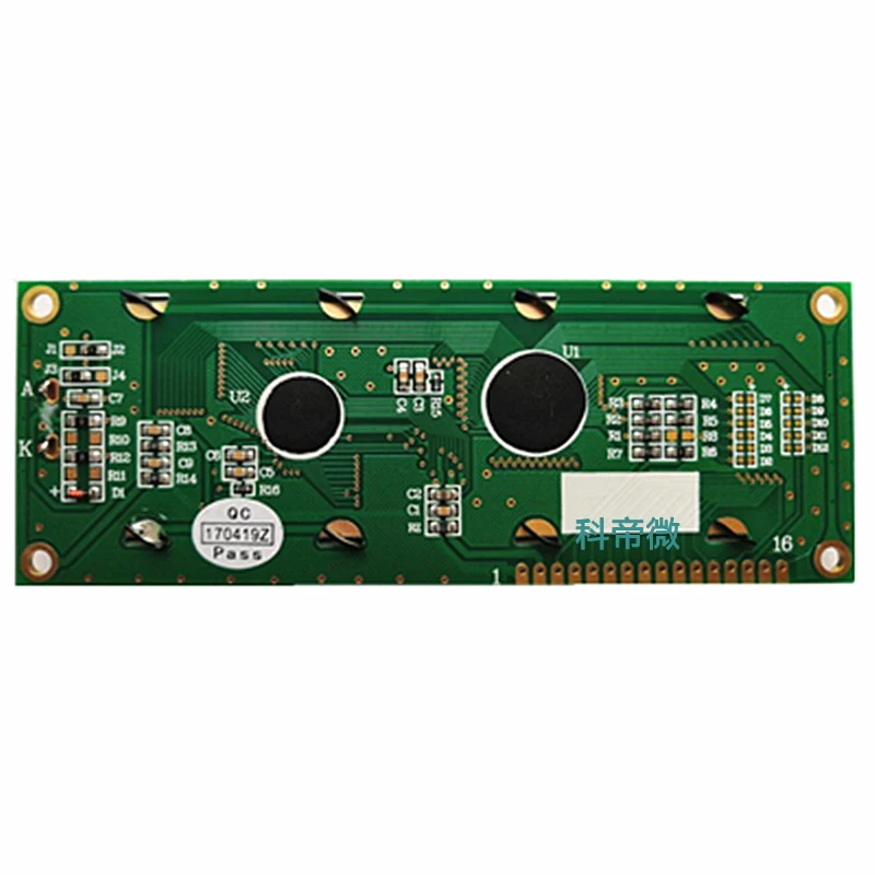 LCD Display Module 5V Large Big Size 1602 LCD Display STN Yellow Green Black Font SPLC780D1 1602B 16P Parallel IIC I2C Port Dimensions 122*44MM lcd display module display module