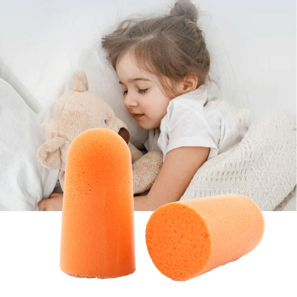 

Travel Reducer Sleep Noise Ear Plug Foam Earplug Protector