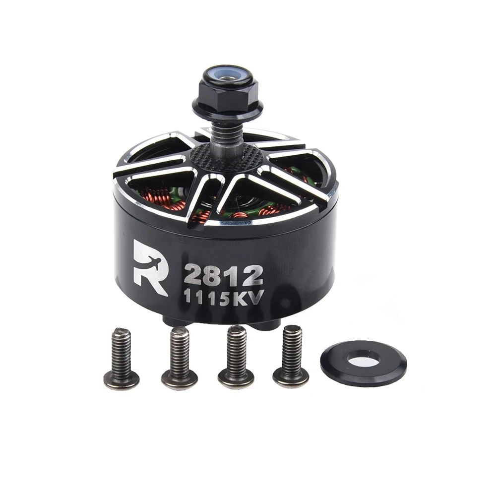 FPV Brushless motor R2812 900KV 1115KV 3-6S RC Multirotor Airplane 7" 8" 9" accessory Long Range Drones Motor DIY Parts 4PCS fpv brushless motor