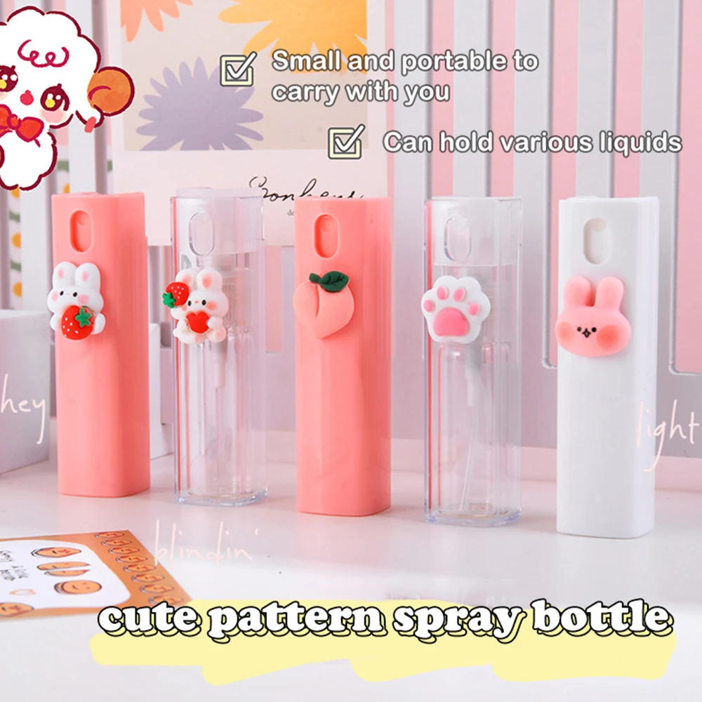 Travel Cosmetics Sub-Bottling PET Spra Refillable Bottle Empty Liquid Container Portable Tool Portable Glass Tank Spray Bottle 6