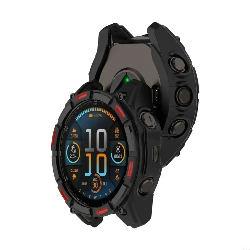 TPU Soft Silicone Anti-Scratch Protective Watch Case Cover