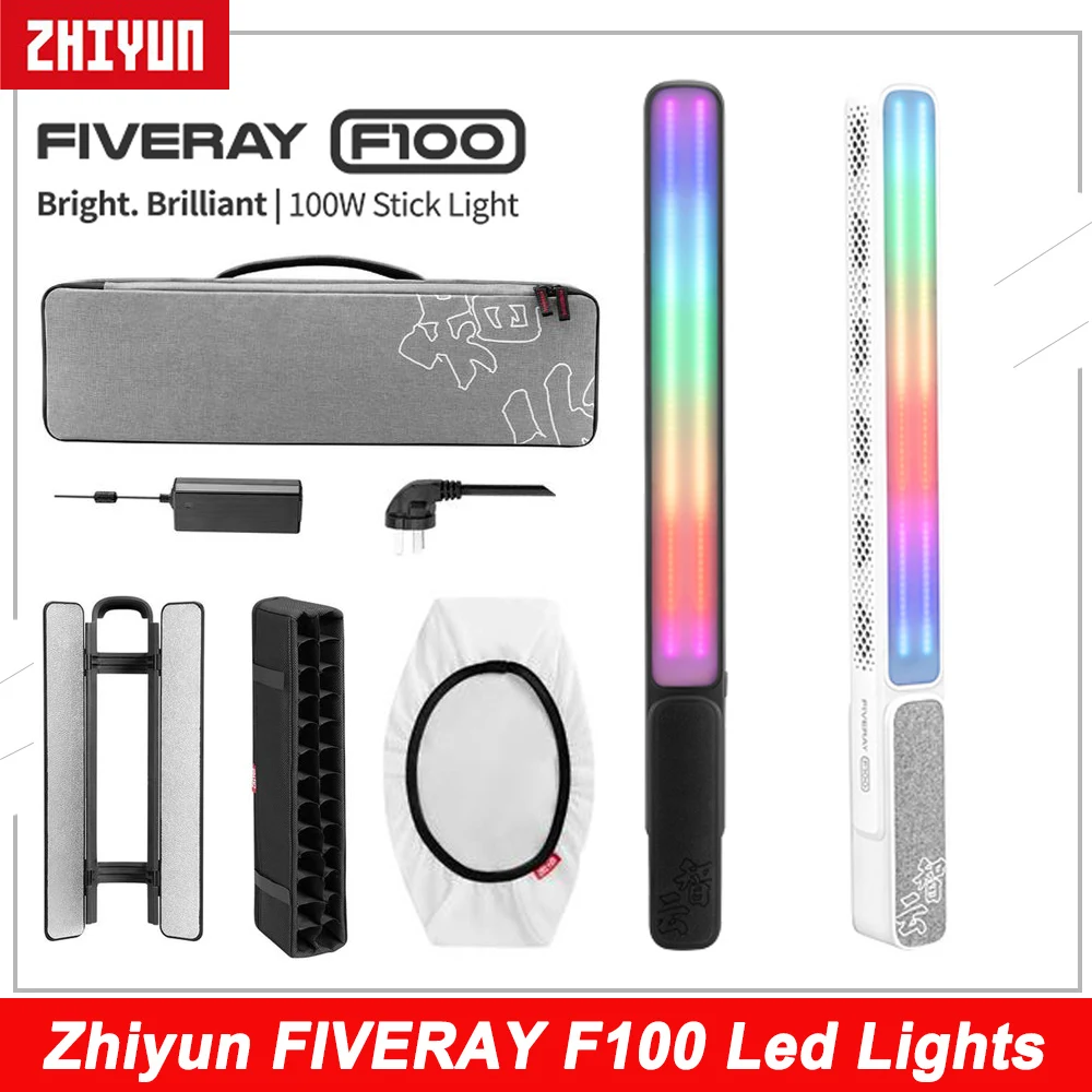 中古】ZHIYUN FIVERAY 100W LEDビデオライト （B）