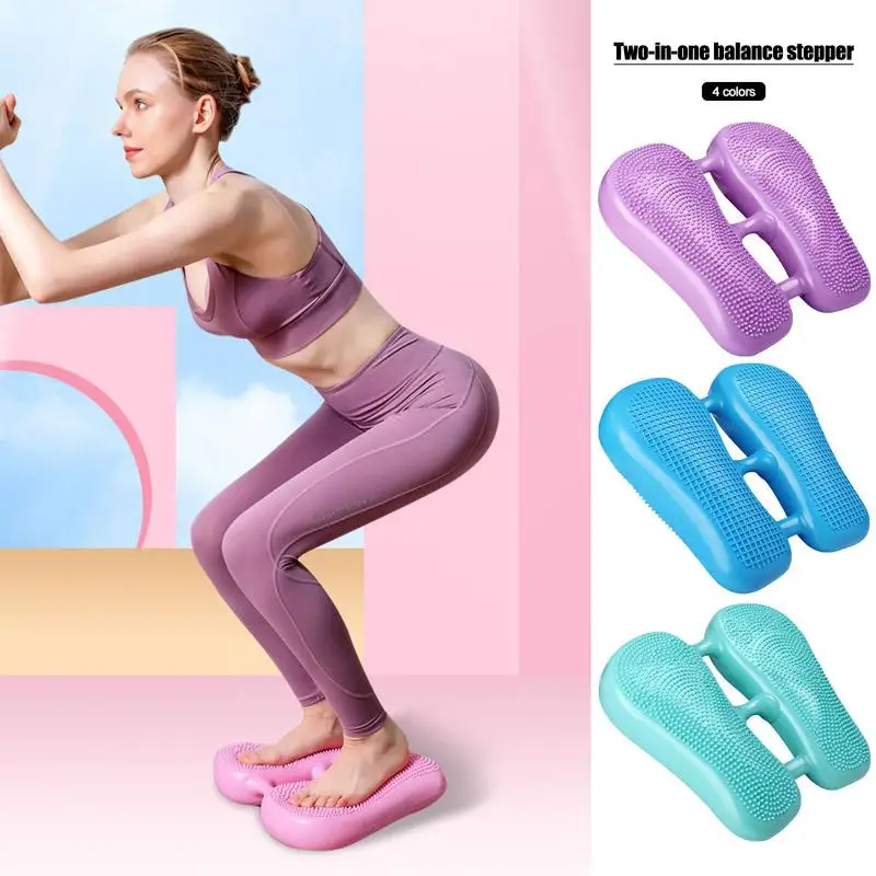 In-situ Exercise Mini Stepper Portable Folding Foot Peddle Exerciser for Home Weight Loss leg fitness stepper