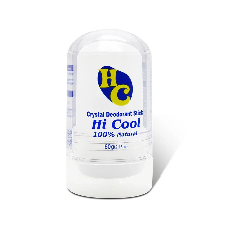 60g Crystal Alum Stick Body Underarm Odor Remover for Men and Women For Deodorizing Stick Deodorant Stick