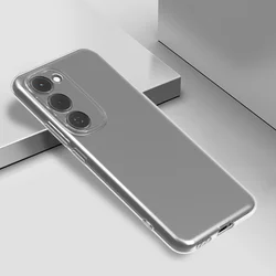 Cover posteriore morbido trasparente ultra sottile in TPU - Custodia protettiva con bumper trasparente