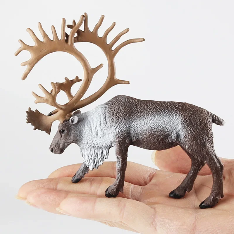 

Reindeer Model Simulation Wild Animal Decor Statue Vivid Christmas Decorations for Home Xmas Tree Ornament Navidad New Year