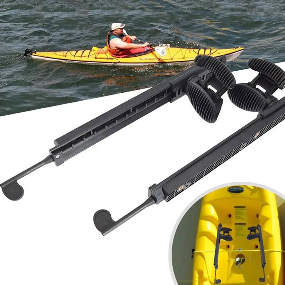 2pcs Adjustable Outdoor Sports Canoe Kit Kayak Foot Braces Foot Pegs Brace Pedals Kayaking