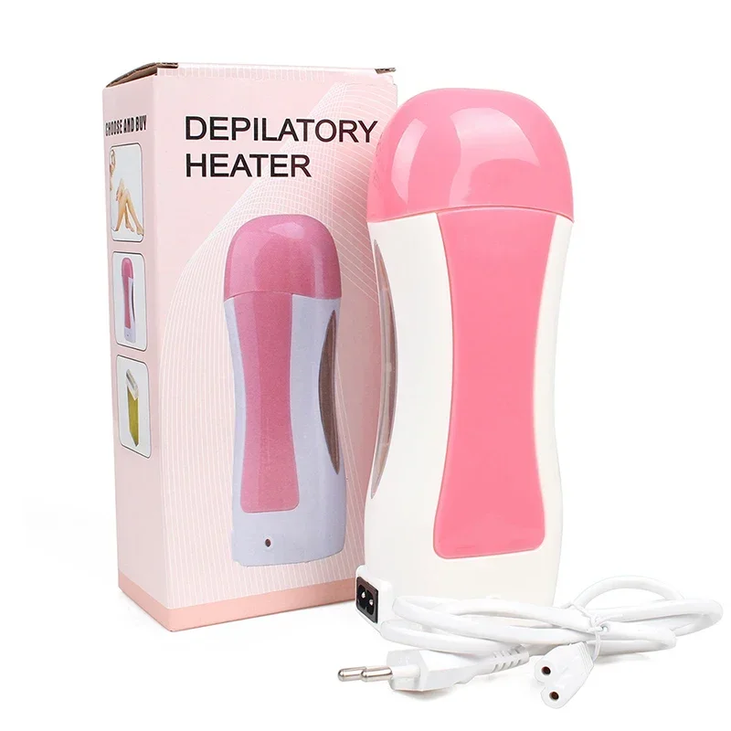 Handheld Electric Wax-melt Heater Machine Portable Epilator Roll on Wax Depilatory Heater Skin Care Tools Hair Removal Hair Removal Wax Heater
