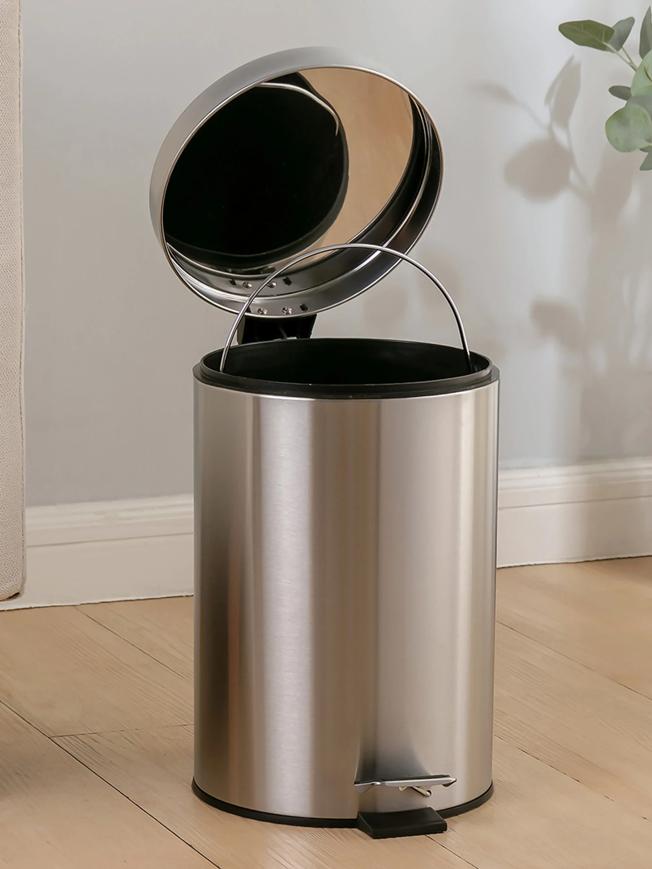무소음 주방 및 욕실 발로 작동하는 보관통, 위생통, 청소통, 분류형 쓰레기통