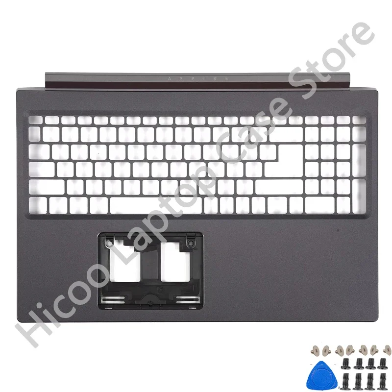 에이서 아스파이어 7 A715-75G N19C5 용 LCD 후면 커버, LCD 전면 베젤, 팜 쿠션, 하단 커버, 노트북 케이스 유지 보수