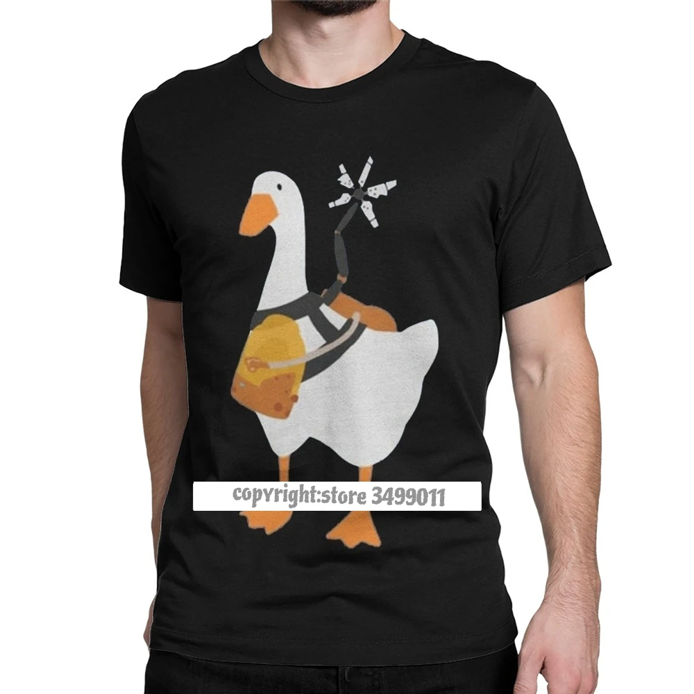 Pronto A Combattere Top T Shirt Uomo Untitled Goose Game Death Stranding Bb Pod Novità Maglietta In Cotone Premium Happy New Year Print