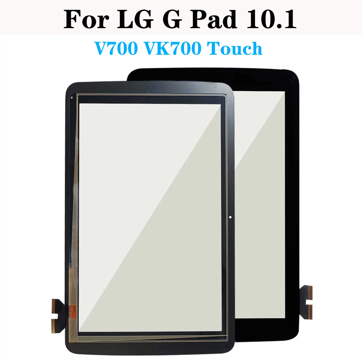 

10,1 "для планшета LG G Pad V700 VK700, сенсорный экран без ЖК-дисплея для LG V700, сенсорная панель