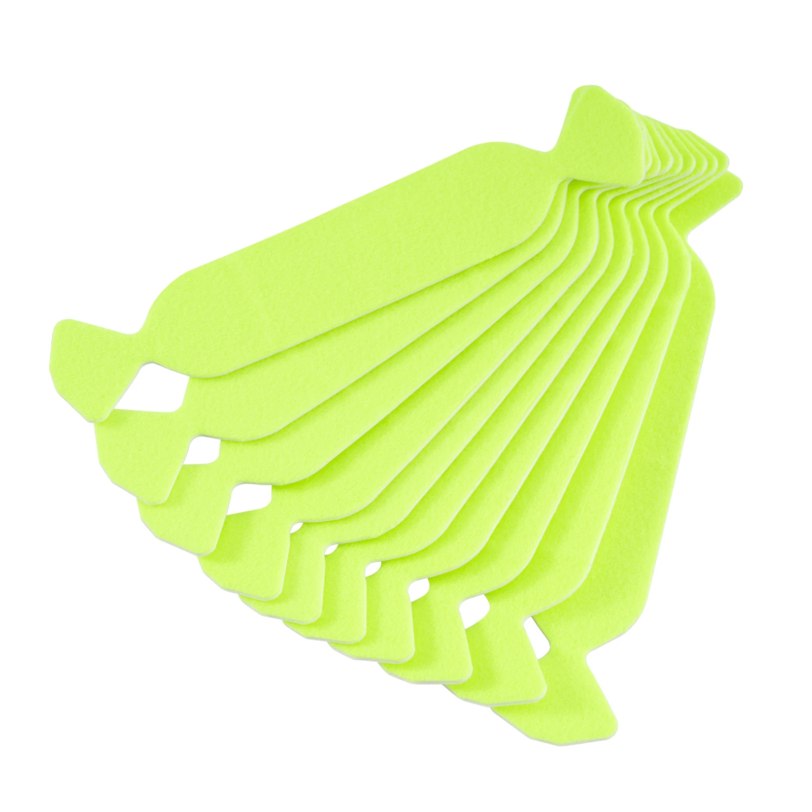 10 Stück/Packung Candy Fabric Filzstoff für Auto-Vinylfolien-Schaber, kratzfreier Mikrofaser-Ersatzfilz für Vinylspachtel – Detail 3