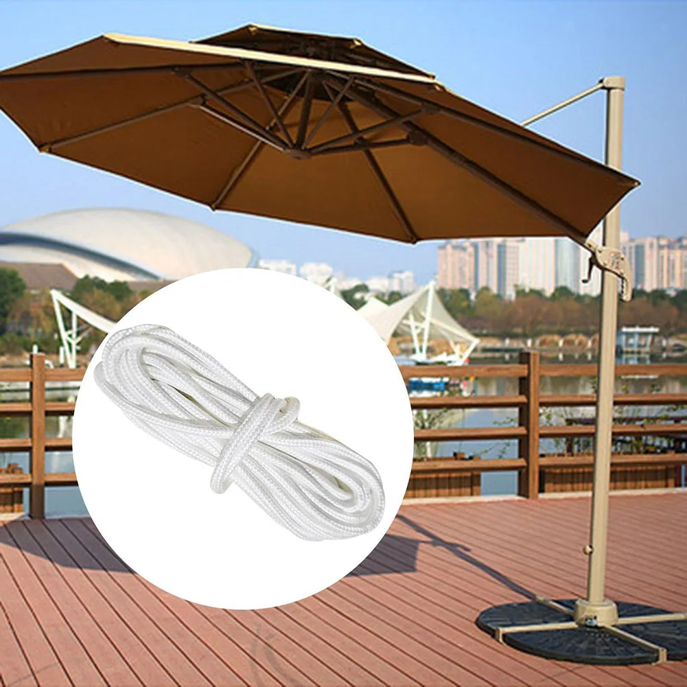 Versatile Roope Parasol Accessories Replacement Cord Patio Umbrella Cord 1pc For Picnic Patio Table Beach High-quality Nylon