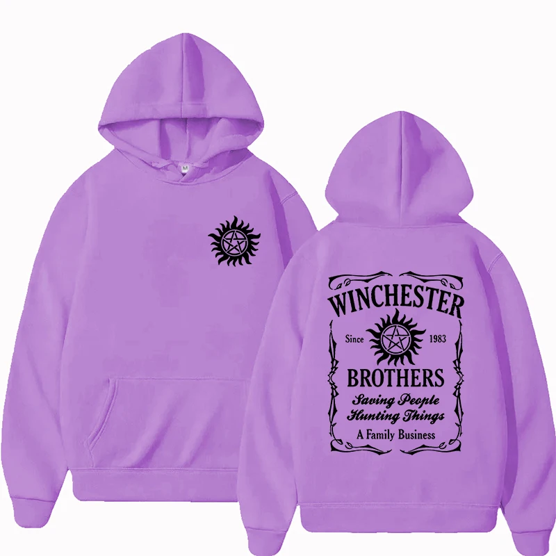 New Fashion TV Supernatural Printing Hoodies Unisex Autumn And Winter Sweatshirt Sports Loose Hoodie Casual Top Pullover 3