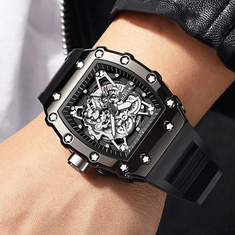 

Fashion New Men's Military Watch Waterproof Luminous Calendar Large Dial Clock Youth Student Sport Rubber Band Quartz Wristwatch