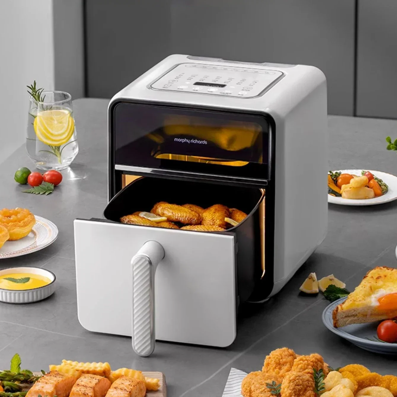 

Air fryer household visual electric fryer multi-functional new large-capacity all-in-one electric fryer for French fries