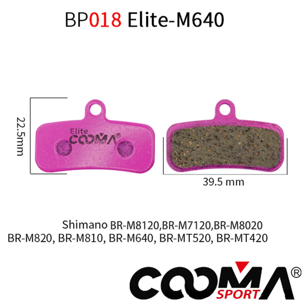 1 Pair Bike Disc Brake Pads For-Shimano Saint M810 M820/ZEE M640 M810 M820 D01S D02S Semi Metal Bicycle Brake Pads Cycling Part